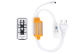Cablu de alimentare cu dimmer pentru benzi LED Neon 230V + telecomandă