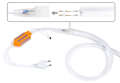 Cablu de alimentare cu dimmer pentru benzi LED Neon 230V + telecomandă