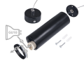 Lampă tavan suspendată din seria Moderne & Scandi: Agi L 5.5x17cm GU10 – Negru