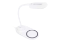 Lampa de birou pentru desenator cu încărcătorul cu inducție încastrat LED PDL1930W – Albă – Multialb (3700-4200K)