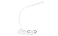 Lampa de birou pentru desenator cu încărcătorul cu inducție încastrat LED PDL1930W – Albă – Multialb (3700-4200K)