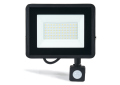 Proiector - halogen cu senzor de mișcare LED 50W - Negru - Alb cald (3000K)