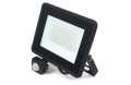 Proiector - halogen cu senzor de mișcare LED 50W - Negru - Alb cald (3000K)