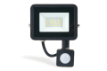 Proiector - halogen cu senzor de mișcare LED 20W - Negru - Alb cald (3000K)