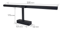 Aplică baie LED Jenna 14W 60CM - Alb neutru (4500K)