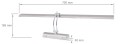 Aplică baie LED Kai 9W 70cm - Alb neutru (4500K)