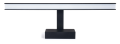 Aplică baie LED Marlin 12W 49cm – Negru - Alb neutru (4500K)