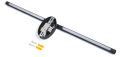 Aplică baie LED Rato 10W 71cm - Negru - Alb neutru (4500K)