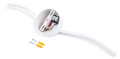 Aplică baie LED Tora 12W 60cm – Alb - Alb neutru (4500K)
