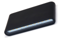 Lampă de fațadă - Aplică de grădină LED Flow 2x6W - Negru - Alb neutru (4500K)