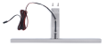 Lampă peste oglindă - Corp cu braț extensibil LED - 5W 30CM - Alb neutru (4000K)
