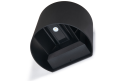 Lampă de fațadă - Aplică de grădină LED Kreon rotund 2x3W - Negru - Alb neutru (4500K)