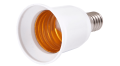 Adaptor pentru becuri LED - de la soclul E14 la soclul E27