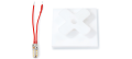 Corp de iluminat LED pentru scări 2W - Alb / Alb - Alb neutru (4500K)