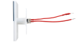 Corp de iluminat LED pentru scări 2W - Alb / Alb - Alb neutru (4500K)