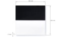 Corp de iluminat LED pentru scări 2W - Alb / Negru - Alb cald (3000K)