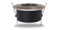 Corp de iluminat halogen fix încastrat din aluminiu IP44 LED Aquario - Satin