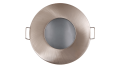 Corp de iluminat halogen fix încastrat din aluminiu IP44 LED Aquario - Satin