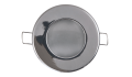 Corp de iluminat halogen fix încastrat din aluminiu IP44 LED Aquario - Crom