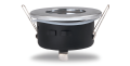Corp de iluminat halogen fix încastrat din aluminiu IP44 LED Aquario - Crom