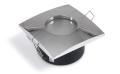 Corp de iluminat halogen fix încastrat din aluminiu IP44 LED OH35 - Crom