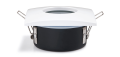 Corp de iluminat halogen fix încastrat din aluminiu IP44 LED OH35 - Alb