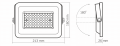 Proiector - halogen LED 50W - Alb - Alb neutru (5000K)