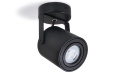 Corp de iluminat cu halogen montat pe zid de perete și tavan LED Abi x1 - Negru
