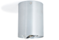 Corp de iluminat halogen mobil montat pe zid din aluminu LED Busto L x1 - Argintiu