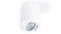 Corp de iluminat halogen mobil rotund montat pe zid LED Cubo Diamante – Alb