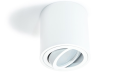 Corp de iluminat halogen mobil rotund montat pe zid LED Cubo – Alb