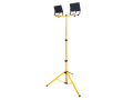 Set: Trepied dublu extensibil LED + 2x proiector 50W - Alb neutru (4500K) 