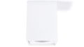 Corp de iluminat halogen fix montat pe zid din aluminu LED Busto S x1 - Alb
