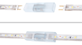 Conector pentru benzi LED 230V 60LED/m 9x5mm - Scurt, dublu
