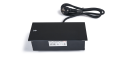 Distribuitor de birou încorporat în blat, bandă de alimentare cu 2x priză de alimentare, 1x USB-C și 1x USB-A Multibox 3 - Negru