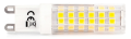 Bec LED G9 8W - Alb cald (3000K)