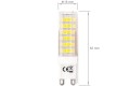 Bec LED G9 8W - Alb cald (3000K)