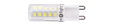 Bec LED G9 3W - Alb rece (6500K)