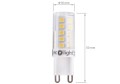 Bec LED G9 3W - Alb neutru (4000K)