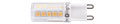 Bec LED G9 3W - Alb cald (3000K)