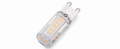 Bec LED G9 3W - Alb cald (3000K)