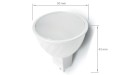Bec LED MR16 12V 4W - Alb neutru (4500K)
