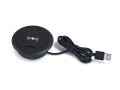 Încărcător wireless inductiv cu port USB 2.0, tip blat Qi, pentru telefoane Samsung, iPhone, Xiaomi