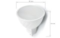 Bec LED MR16 12V 6W - Alb rece (6000K)