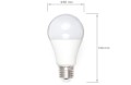 Bec LED E27 10W - Alb cald (3000K)