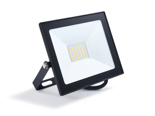 Reflector - halogen LED Tiga 30W - Negru - Alb neutru (4000K)