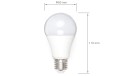Bec LED E27 12W - Alb rece (6000K)