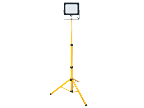 Set: Trepiadă unică extensibilă LED + reflector 100W - Alb neutru (4500K)