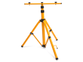 Set: Trepiadă dublă extensibilă LED + 2x reflector 100W - Alb neutru (4500K)