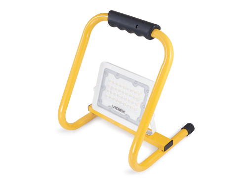 Set: Trepiadă manuală unică LED + reflector 30W - Alb neutru (5000K)